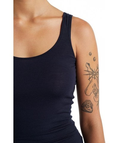 Icebreaker Siren Merino Tank Top Midnight Navy Medium $28.06 Activewear