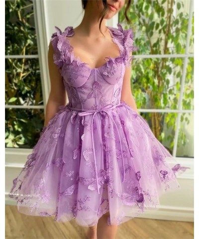 Tulle Short Homecoming Dress Spaghetti Strap Mini Dress Sweetheart Coctail Party Dress Burnt Orange $28.20 Dresses