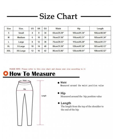 Women's Cotton Linen Pants Summer Casual Wide Leg Trousers Elastic Waist Drawstring Loose Lounge Pants with Pocket A08 Dark B...