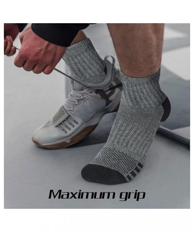 Copper Compression Socks for Men & Women Circulation-Ankle Plantar Fasciitis Socks Support for Athletic Running A03 - Gray $1...