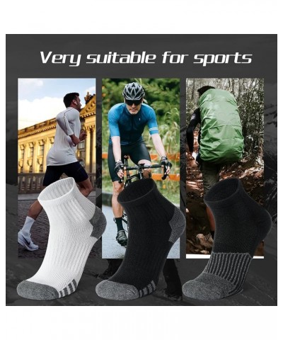 Copper Compression Socks for Men & Women Circulation-Ankle Plantar Fasciitis Socks Support for Athletic Running A03 - Gray $1...