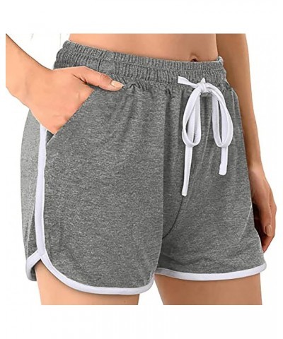 Womens Yoga Micro Shorts Sexy Gym Booty Shorts Slutty Butt Scrunch Shorts Solid High Waisted Athletic Clubwear Hot Pants Z03-...