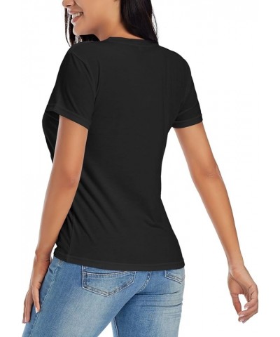 Mother Shirt Tops Slim-Fit Short-Sleeve Crew Neck Tees Gift Black $11.28 T-Shirts