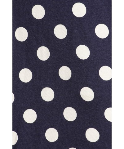 Women's Basic Short Sleeve Open Front Pattern Print Polka Dot Cardigan S-3XL Made in USA Hcd00637 Polka Navy $9.75 Sweaters