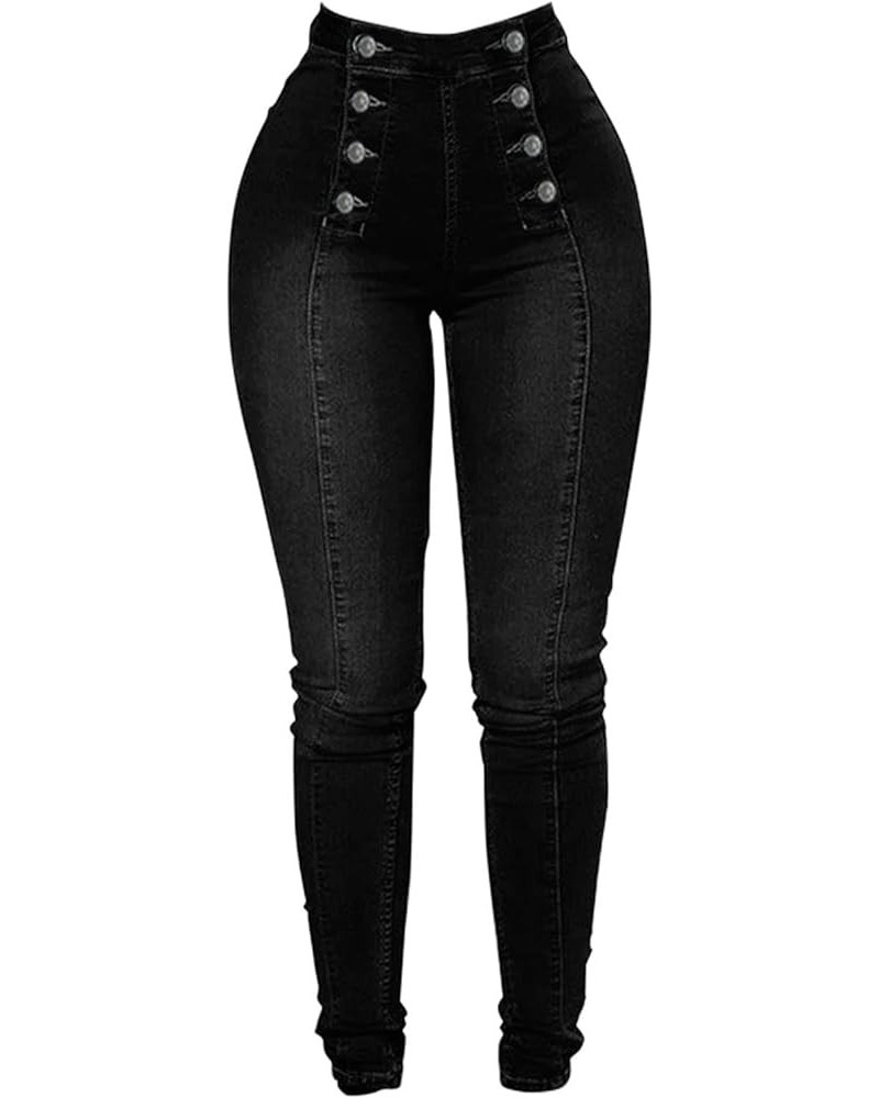 Women's Jeans Skinny Slim Fit Tummy Control High Waist Jean Pants Destroyed Casual Jeans Pants Leggings Black Friday Deals 20...