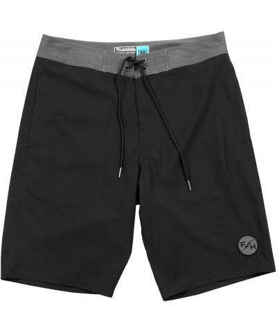 Legend 21" Solid 3 Pocket Boardshort, Black Black $21.74 Swimsuits