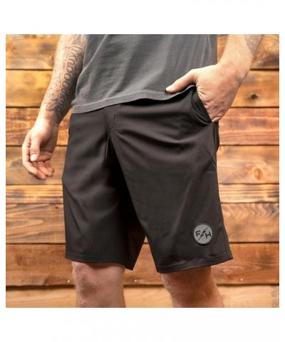 Legend 21" Solid 3 Pocket Boardshort, Black Black $21.74 Swimsuits