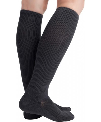 Compression Socks for Men & Women 8-15 mmHg 6 Pairs Cushion Moisture Wicking Knee High Socks Black Grey White 6 Pairs Grey $2...