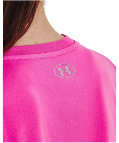 Women's UA Tech™ T-Shirt (652) Rebel Pink / / Metallic Silver Small $11.22 Activewear