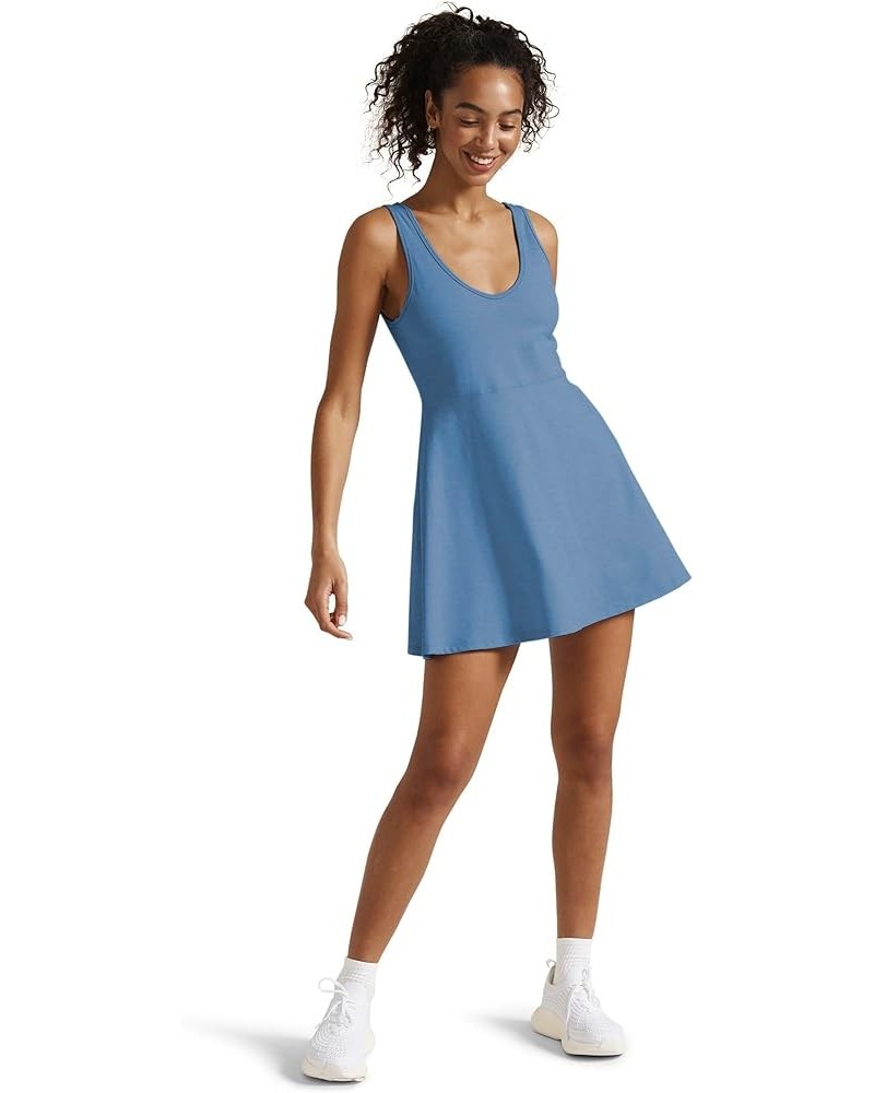 Women's Spacedye Movement Dress Sky Blue Heather $45.51 Activewear