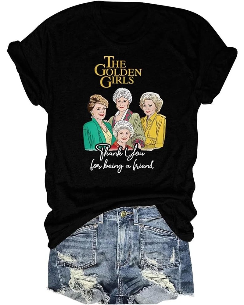 Golden Girl Sweatshirt Best Friend Sister Grandma Funny Birthday Graphic Gift Idea Cute Fall Crewneck Pullover 2-black $16.79...