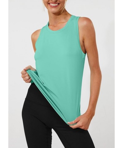 Workout Tank Tops for Women Sleeveless Athletic Tops Running Active Shirts Racerback Gym Quick Dry Exercise Light Green $14.2...