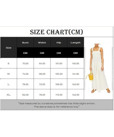 Womens Sexy Off Shoulder Jumpsuits Summer Casual Straps Wide Leg Long Pants Rompers Overalls Outfits with Pockets Tank Jumpsu...