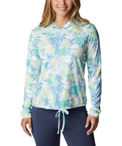 Women's Summerdry Long Sleeve Printed Hoodie Key West/Floriated $22.63 Activewear