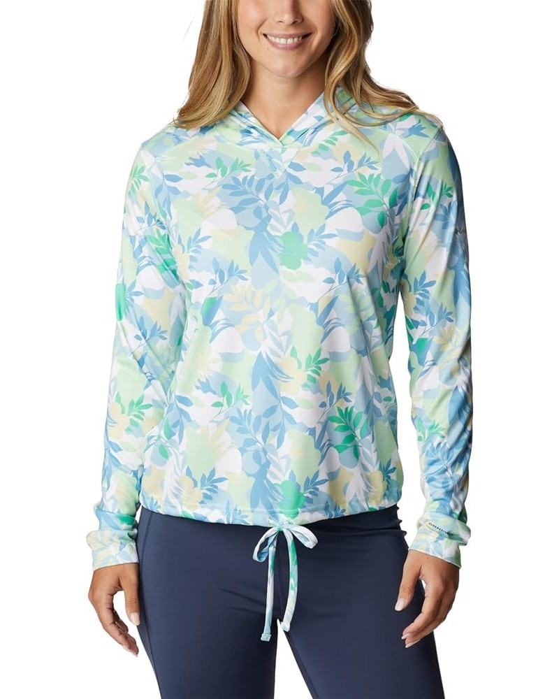 Women's Summerdry Long Sleeve Printed Hoodie Key West/Floriated $22.63 Activewear