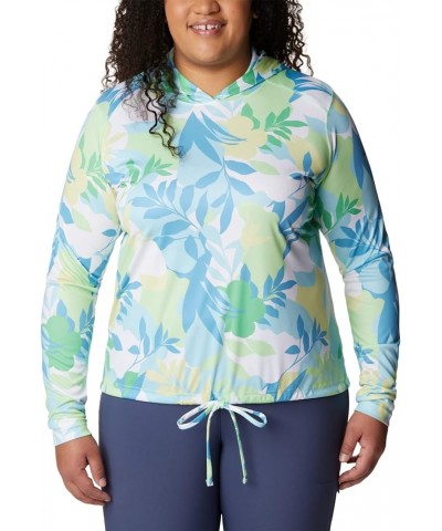 Women's Summerdry Long Sleeve Printed Hoodie Key West/Floriated $22.63 Activewear