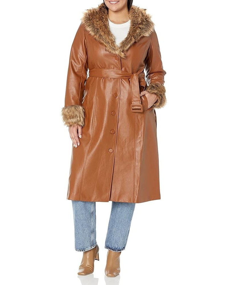 Women's City Chic Plus Size Coat Spanish Romance Copper $40.08 Coats