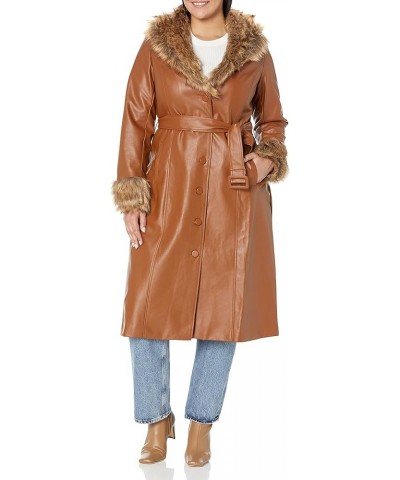 Women's City Chic Plus Size Coat Spanish Romance Copper $40.08 Coats