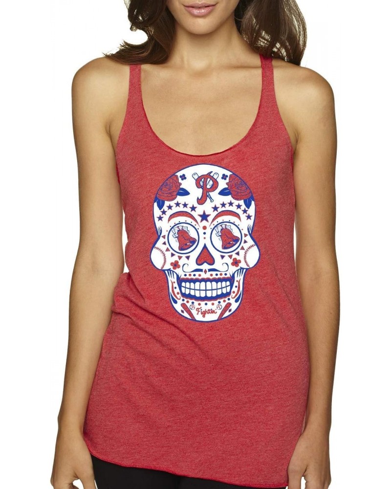 Philadelphia Sugar Skull BB - Women's Tank $12.72 Tanks