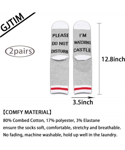 2PAIRS Novelty Inspired Gift Socks Birthday Christmas Gift For Show Fans G $10.59 Socks