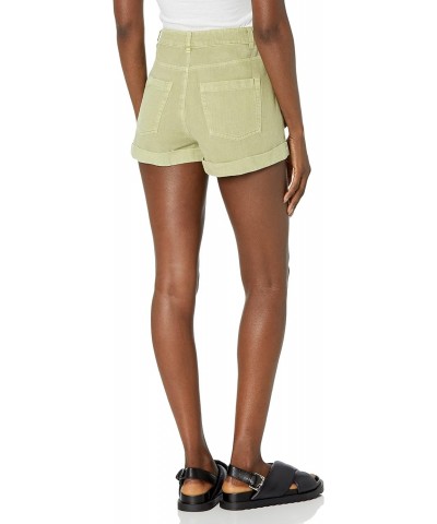 Womens Luxury Clothing Linen Cargo Shorts, Comfortable & Stylish, Green Light, 31 $13.41 Shorts