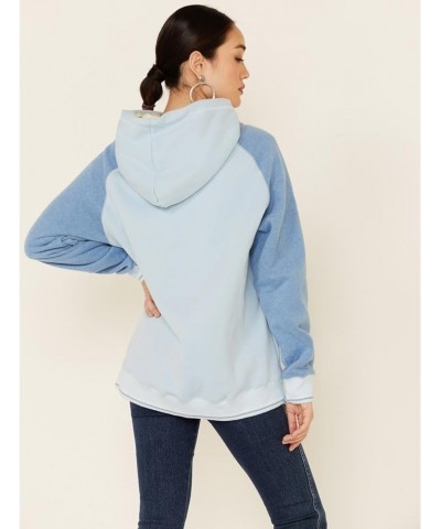 Women's Amigo Pullover Hoodie Blue $42.39 Hoodies & Sweatshirts