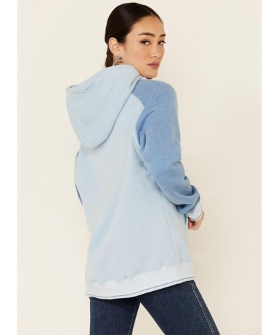 Women's Amigo Pullover Hoodie Blue $42.39 Hoodies & Sweatshirts