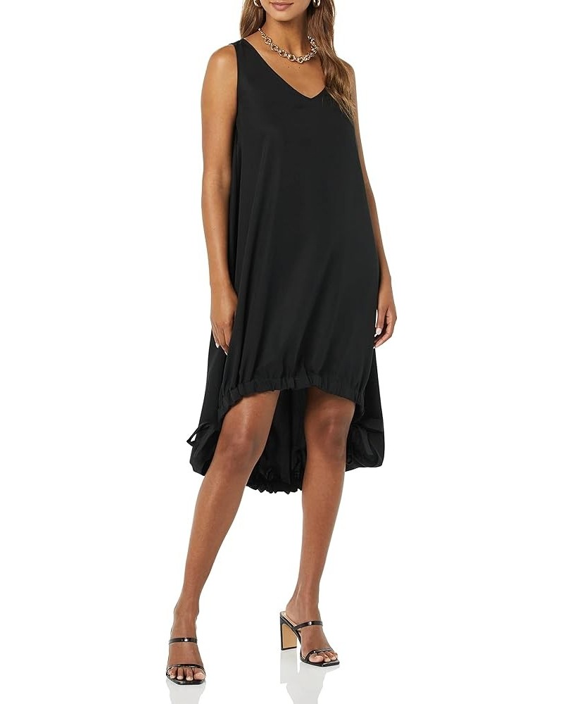 Women's Brielle Adjustable Hem Mini Tank Dress Black $24.01 Dresses