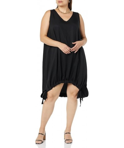 Women's Brielle Adjustable Hem Mini Tank Dress Black $24.01 Dresses