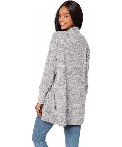 Women's Cozy Fleece Cardigan Heather Grey Mississippi Old Miss Rebels $25.33 Sweaters