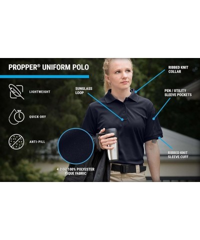 Women's F53834c Uniform Polo Lapd Navy $10.50 Shirts