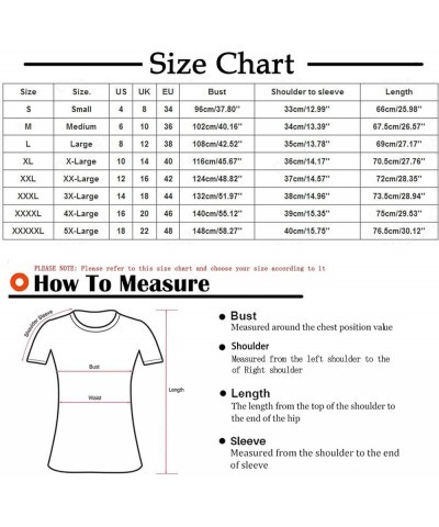 2023 Womens Summer Tops Plus Size Crewneck Floral Tshirts Trendy Lace Short Sleeve Basic Tees Dressy Casual Blouses D Black $...