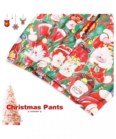 Christmas Leggings Christmas Stretchy Printed Pants Christmas Tights Party Rave Leggings for Women and Girls Regular Colorful...