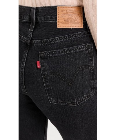 Women's Premium Wedgie Straight Jeans Standard After Sunset - Black $22.08 Jeans