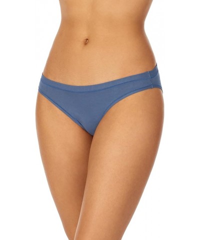 Women's Modal Bikini Panty Vintge Blue $8.97 Lingerie