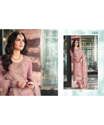 Women's Wear Readymade Designer Salwar Kameez Suits Indian Pakistani Beautiful Plazzo Pant Dress Choice 1 $50.87 Suits