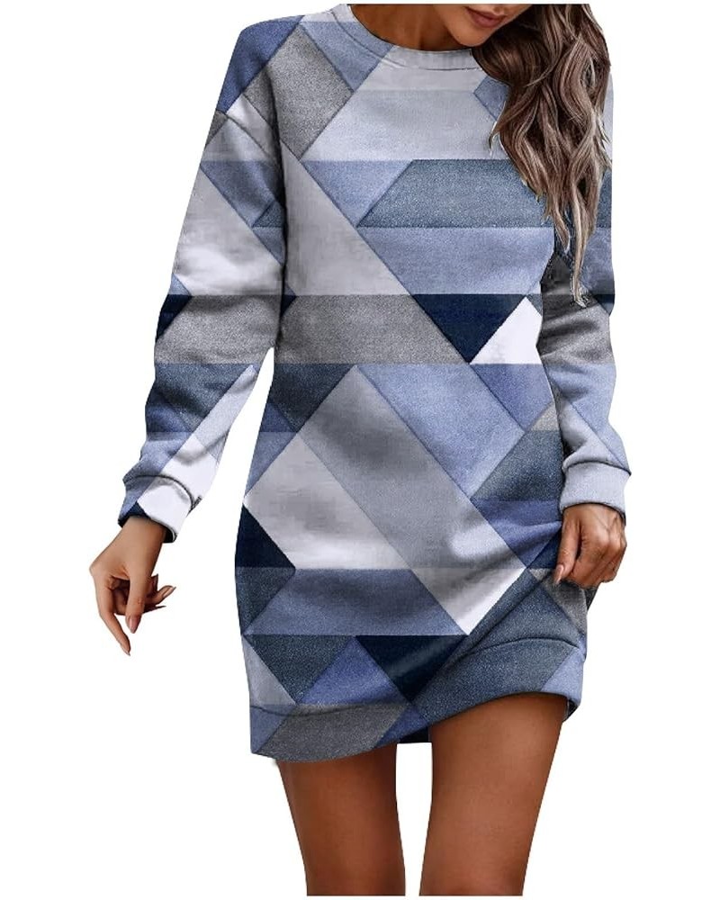 Women's Winter Dresses for Women 2024 Long Sleeve Sexy Dresses Date Night Casual Print Pullover Hip Pack Dress Sweater Autumn...