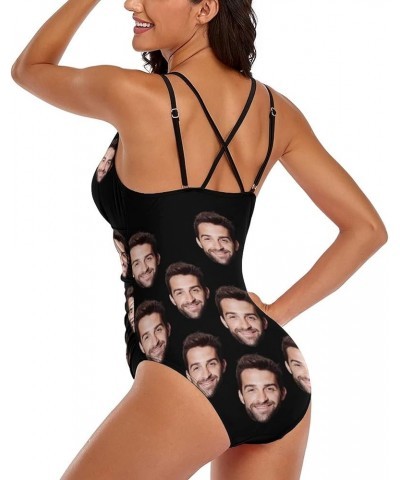 Custom Face Swimsuits Personalized Swimsuits with Face Photo Customized Picture Bathing Suits for Women-5 Style 02-custom Fac...