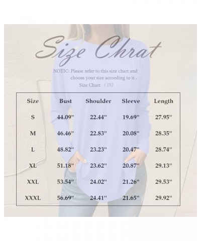 Womens Long Sleeve T Shirts Solid Color Blouse Round Neck Sweatshirts Stretchy Top Stretchy Tee Comfortable Pullover 4-khaki ...