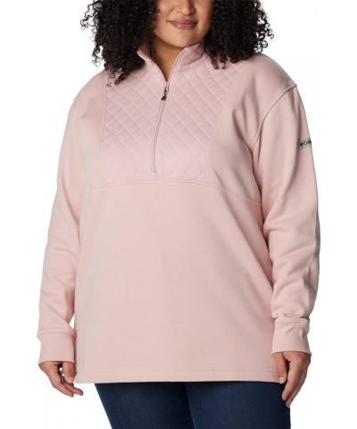 Women's Lodge Quilted 1/4 Zip Dusty Pink $24.67 Jackets