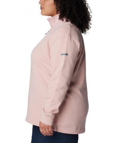 Women's Lodge Quilted 1/4 Zip Dusty Pink $24.67 Jackets