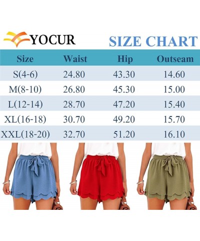 Womens Summer Cotton Linen Casual Shorts Teen Girl Lightweight Drawstring Comfy Cute Hot Pant Beach Outdoor Shorts B-blue $13...